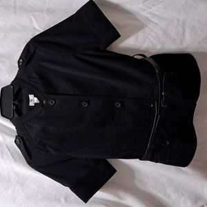 NWT Worthington Women's Black Lined  Jacket/Shirt Size Med